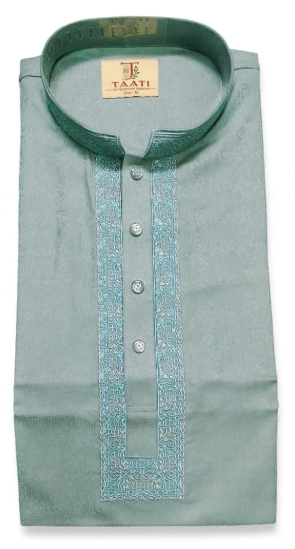 taatiCP48=cotton  Embroidered Panjabi